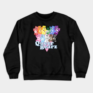 Queer Bearz Gang - pink triangle Crewneck Sweatshirt